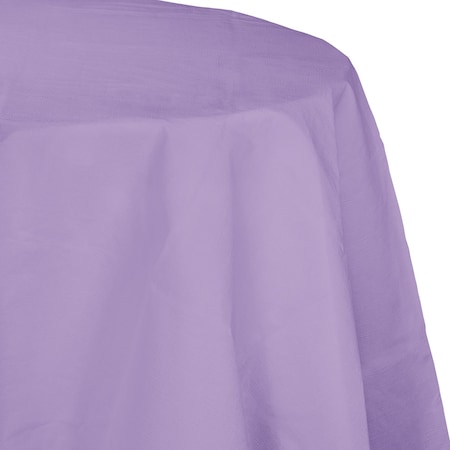 Touch Of Color Luscious Lavender Octy Round Tablecloth, 82", 12PK 923265